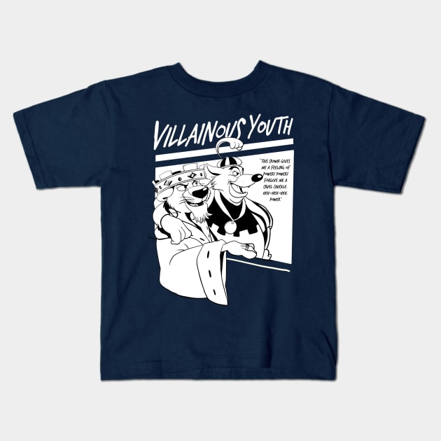 Villainous youth Kids T-Shirt by sullyink